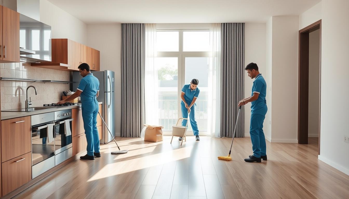 Cleaning for handovers and fresh starts